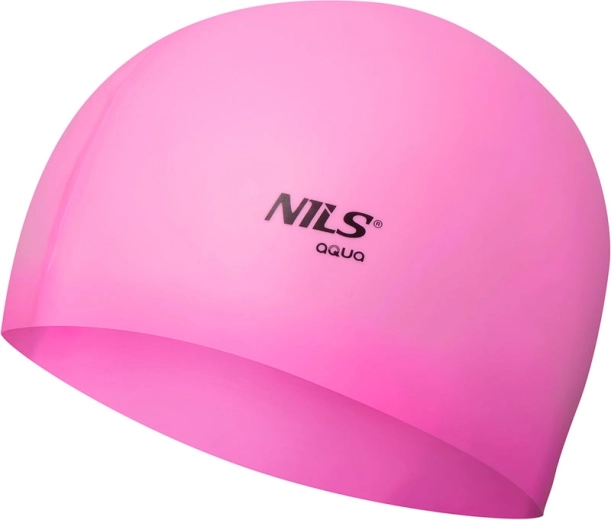 NILS Aqua szilikon úszósapka világos rózsaszín