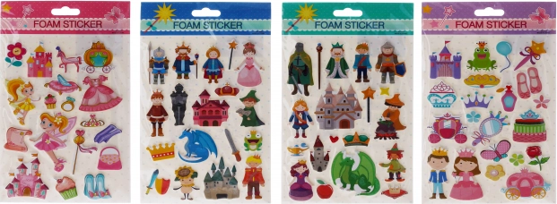 Királyság matricák 14 × 25 cm