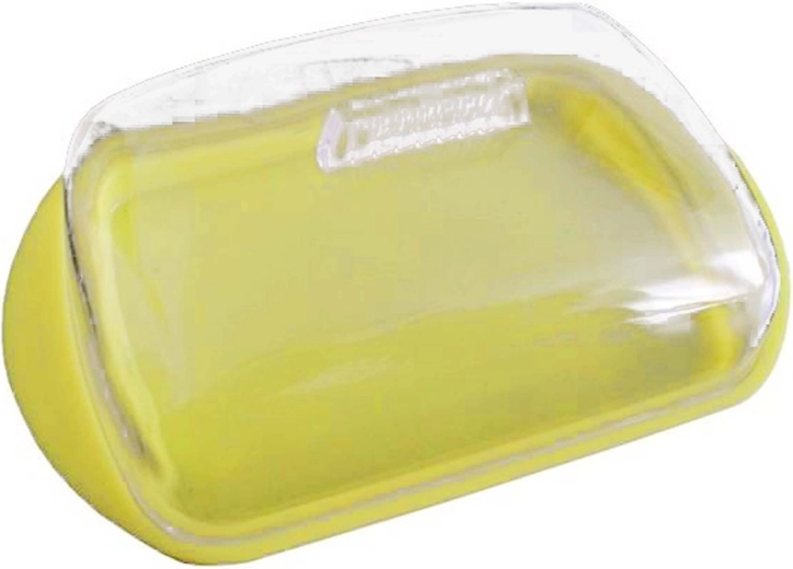 Műanyag vajtartó fedéllel