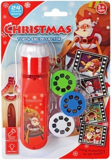 Karácsonyi projektor vetítős diákkal – varázslámpa