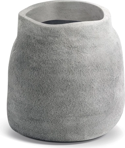 BOGE virágtartó, beton szürke, 46 cm