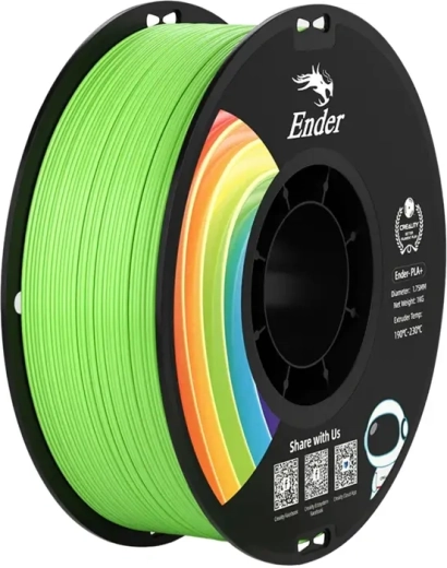Creality Ender PLA+ zöld filament 1,75 mm, 1 kg