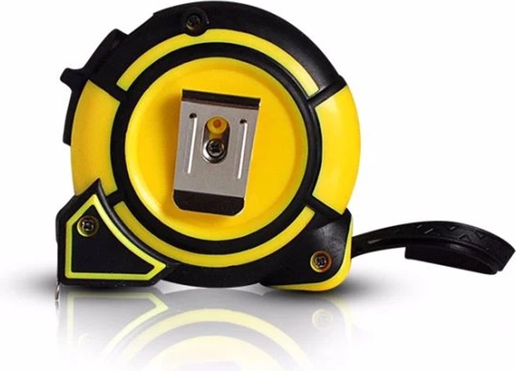 Önmérő szalag 7,5 m x 25 mm zárral, acél