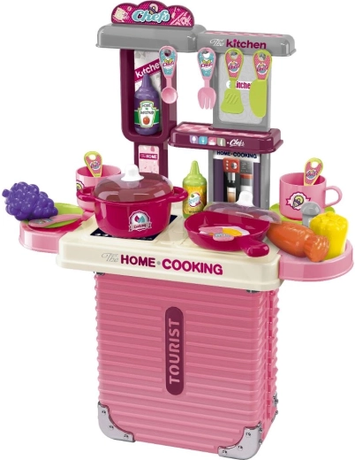 Buddy Toys gyerek konyha bőröndben