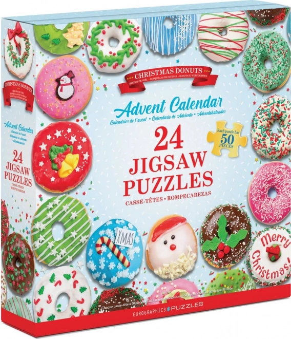 Eurographics puzzle adventi naptár – Fánkok