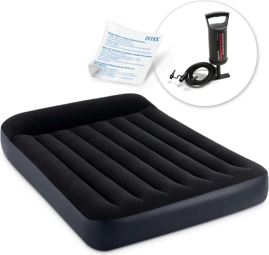 Intex felfújható matrac kézi pumpával 191 × 137 × 25 cm