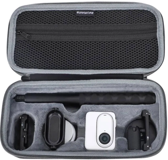 Sunnylife védőtok Insta360 GO 3 és GO 3S kamerához (fekete)