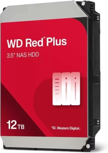 Western Digital WD Red Plus 12 TB 3,5" HDD NAS-hoz