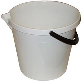 Vödör mércével és kiöntővel, 7 l, vegyes színek