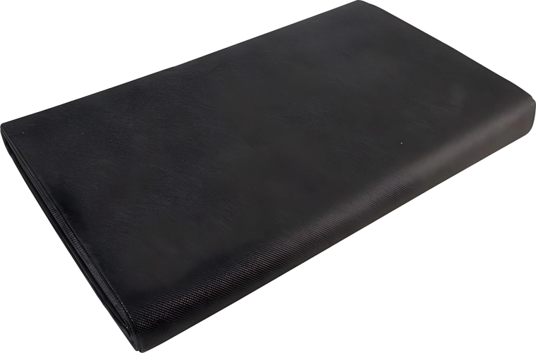 fekete nemszőtt textília 1,1 × 10 m 50 g/m²