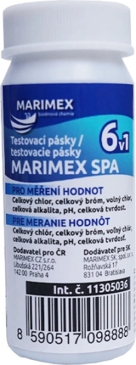 Marimex Spa 6 az 1-ben tesztcsíkok jakuzzihoz és medencéhez (50 db)
