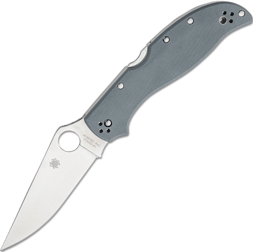 Spyderco Stretch 2 XL zsebkés 10 cm, szatén, szürke G10