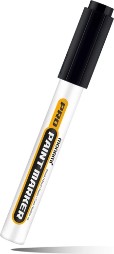 MONAMI Pro Paint Maker jelölő, fekete, 2 mm