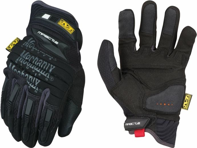 Mechanix M-Pact 2 munkavédelmi kesztyű, L méret, fekete