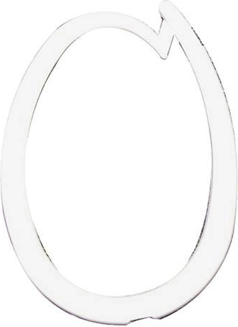 Fürdőszobai zárható függönykarikák, átlátszó, műanyag, 10 db