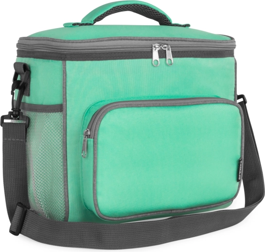 Menta színű KAMAJU hűtőtáska 16 l vállpánttal