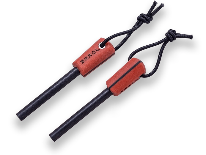 JOKER PD10 tűzgyújtó 10 cm, narancssárga Micarta