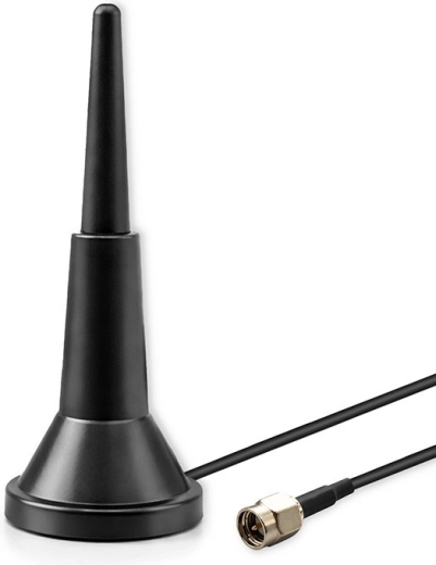 4G LTE antenna mágneses talppal, 5 dBi, mindenirányú, 600–2700 MHz, SMA, 3 m