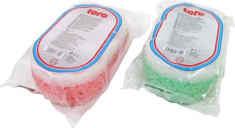 Standard masszázsszivacs fehér masszázsréteggel