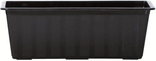Műanyag erkélyláda 50 cm antracit