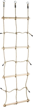 Kötelező háló fa fogantyúkkal 2 m