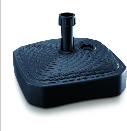 Négyzetes napernyőtalp 39 × 39 cm antracit UMBRELLA