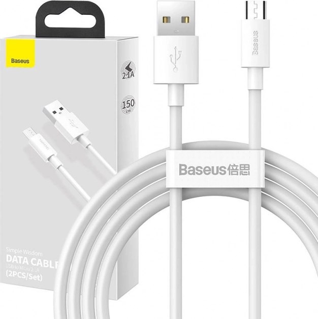 Baseus USB Micro 2,1A 1,5m adatkábel készlet