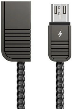 Remax RC-088m Linyo micro USB adatkábel, fekete