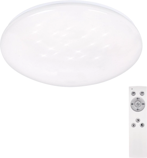 Solight LED mennyezeti lámpa Star kerek 24 W távirányítóval 37 cm