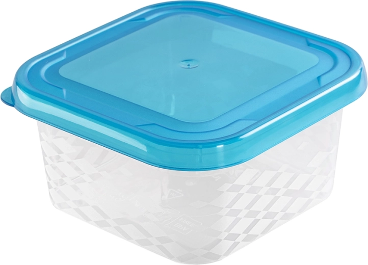 Négyzet alakú ételtároló doboz Blue Box 0,45 l