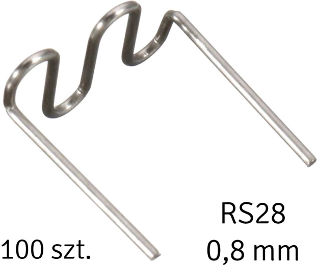 Ag713a műanyag hegesztő kapcsok 100