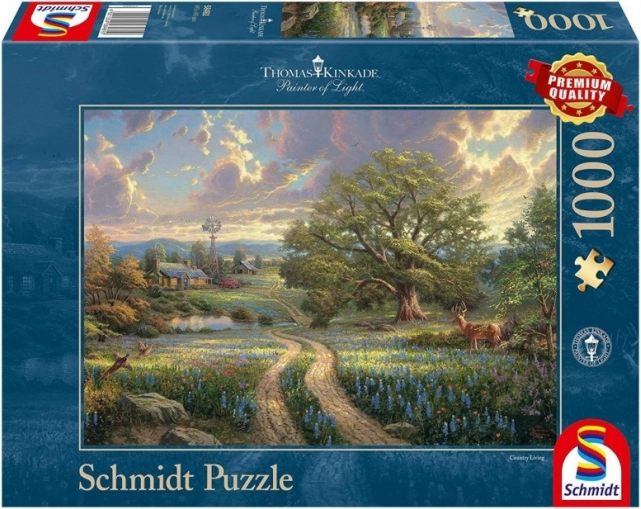 SCHMIDT puzzle Vidéki élet – 1000 darabos
