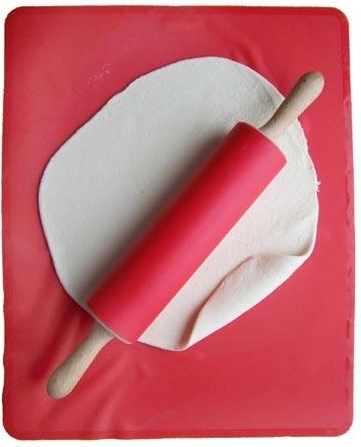 Kézzel fogható sodrófa szilikon bevonattal, kétkezes