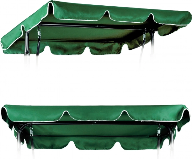 Kerti hinta tető 200 x 120 cm vízálló huzat zöld ModernHome