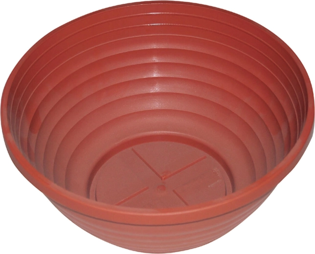 Műanyag zárdinka 16 cm – terrakotta/barna