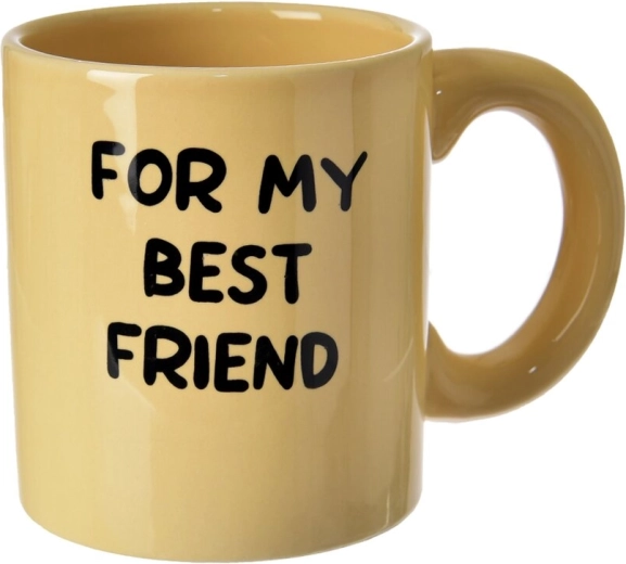 Kerámia vicces bögre „Best Frend”