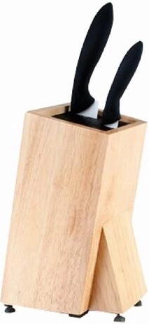 BRILLANTE késblokk gumi­fa fából sörtés betéttel