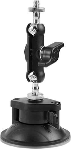 PULUZ Magic Arm 1/4″ vákuumos tapadókorongos állványrögzítő (fekete)