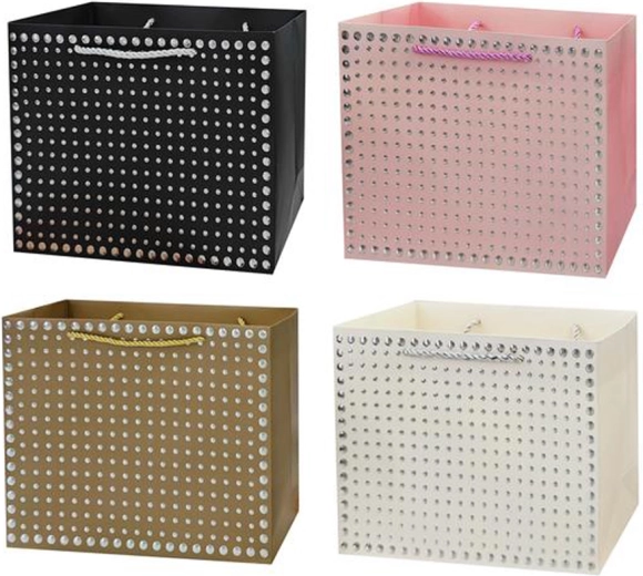 Ajándéktáska 32 × 26 × 12 cm – vegyes motívumok