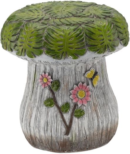 Kerti dekoratív figura – virágcserép-talapzat 31,5 × 31 × 33 cm