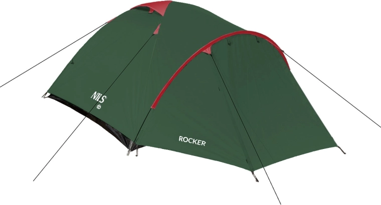 NILS Camp Rocker zöld, 3 személyes túrasátor