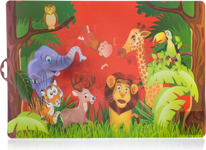 Gyerek műanyag asztalterítő ZOO 43 × 29 cm