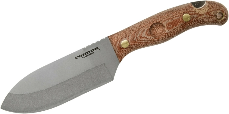 Kültéri kés Condor Toki 12 cm micarta markolattal és bőrtokkal
