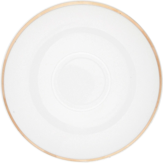 MariaPaula Moderna Gold alátétcsésze 15,5 cm