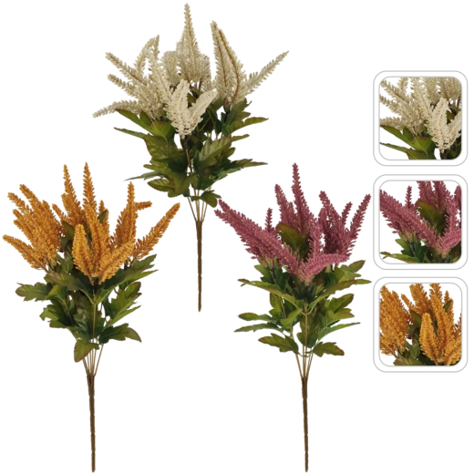 Mű hanga csokor 44 cm – színmix