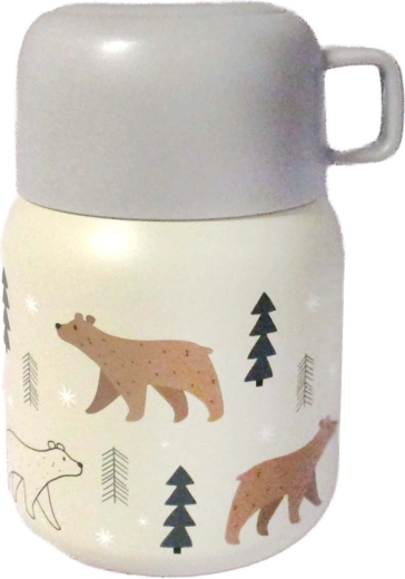 Ételtároló termosz medvemintával 400 ml
