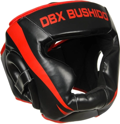 DBX BUSHIDO ARH-2190R boksz fejvédő fekete–piros