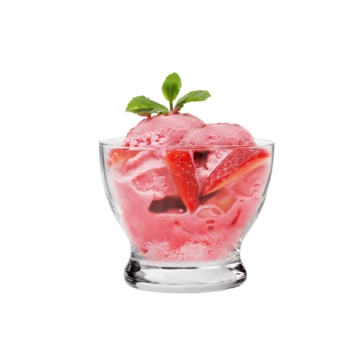 Krosno Pure üveg desszertes poharak, 260 ml, 6 darabos készlet