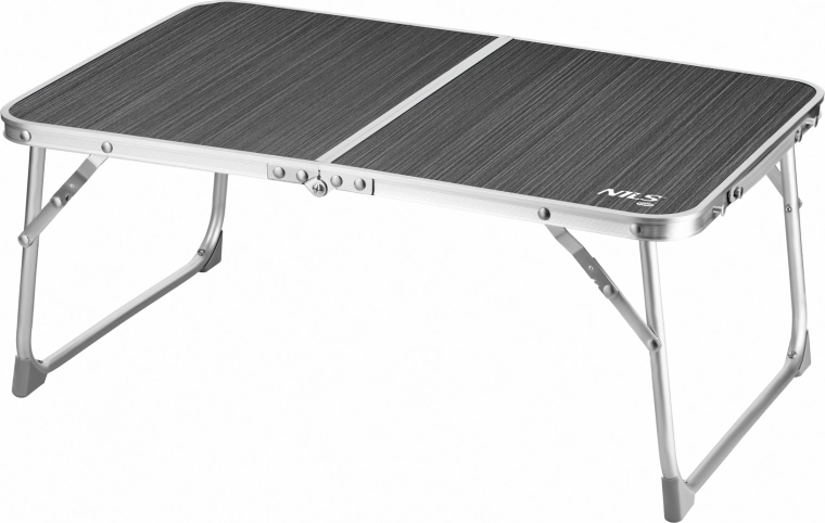 Összecsukható kempingasztal 60 × 40 × 25 cm sötétszürke