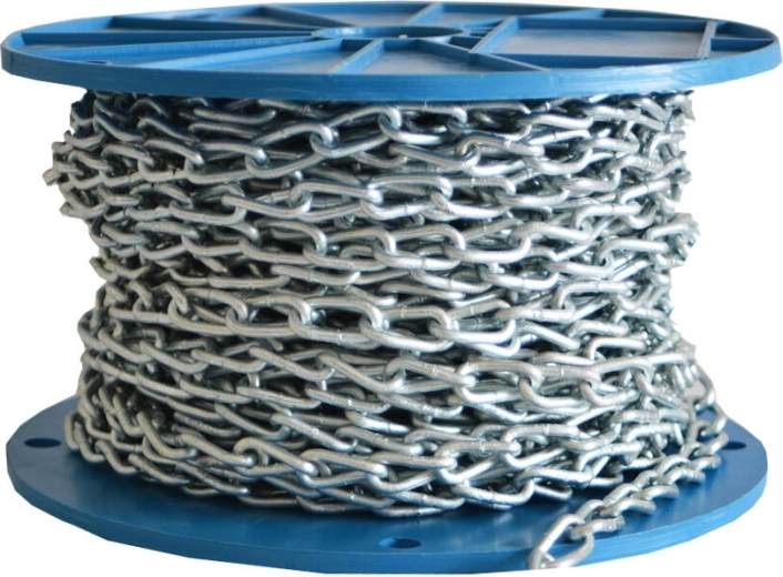 Rövidszemű, sodrott lánc 30 m